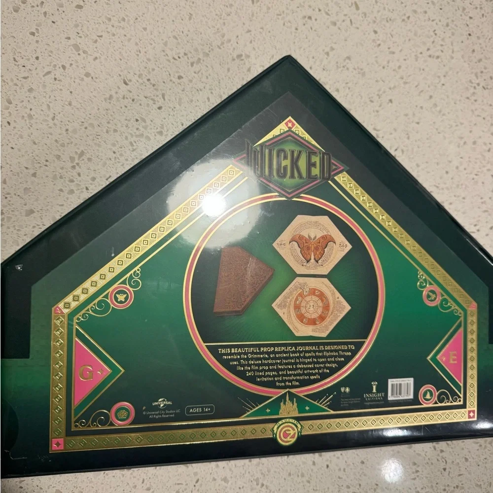 Wicked: The Grimmerie Collectible Hardcover Journal NIB Sealed